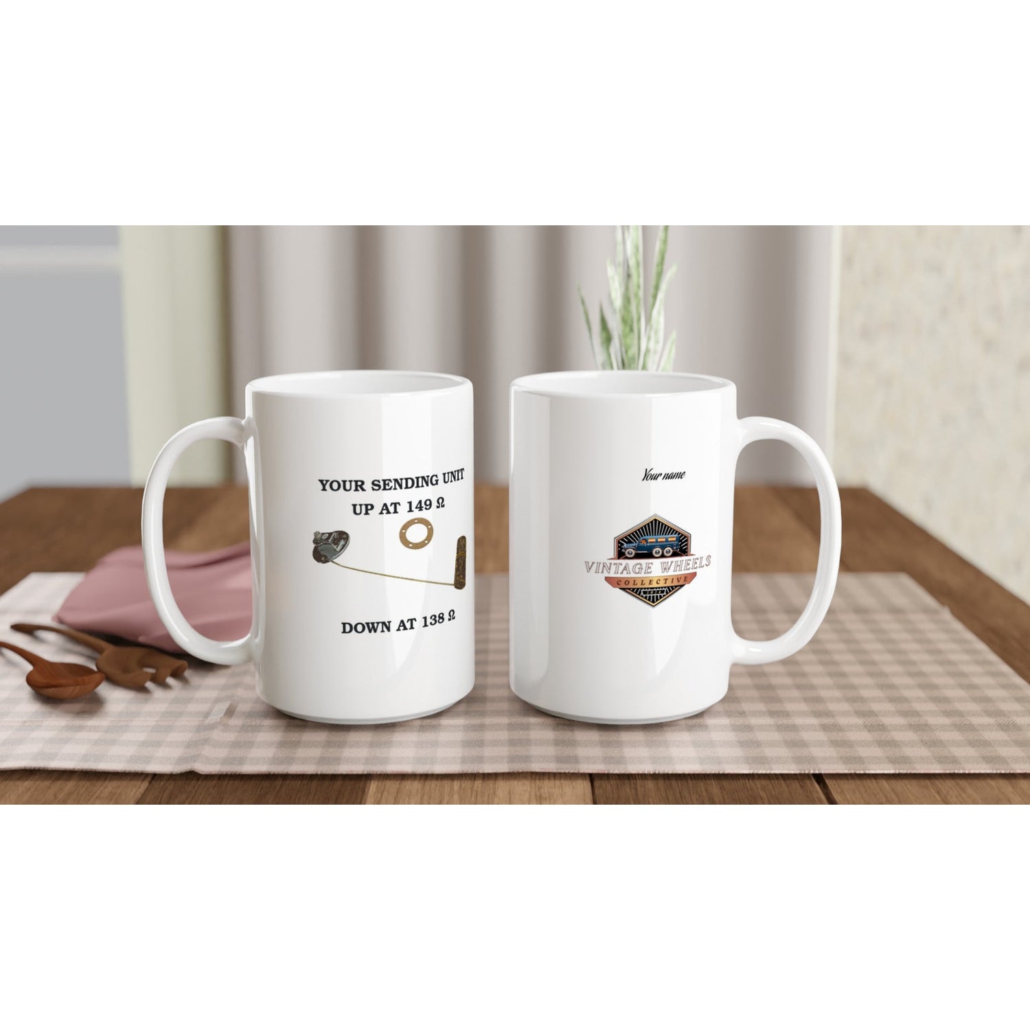 Lovely mug for classic car enthusiasts