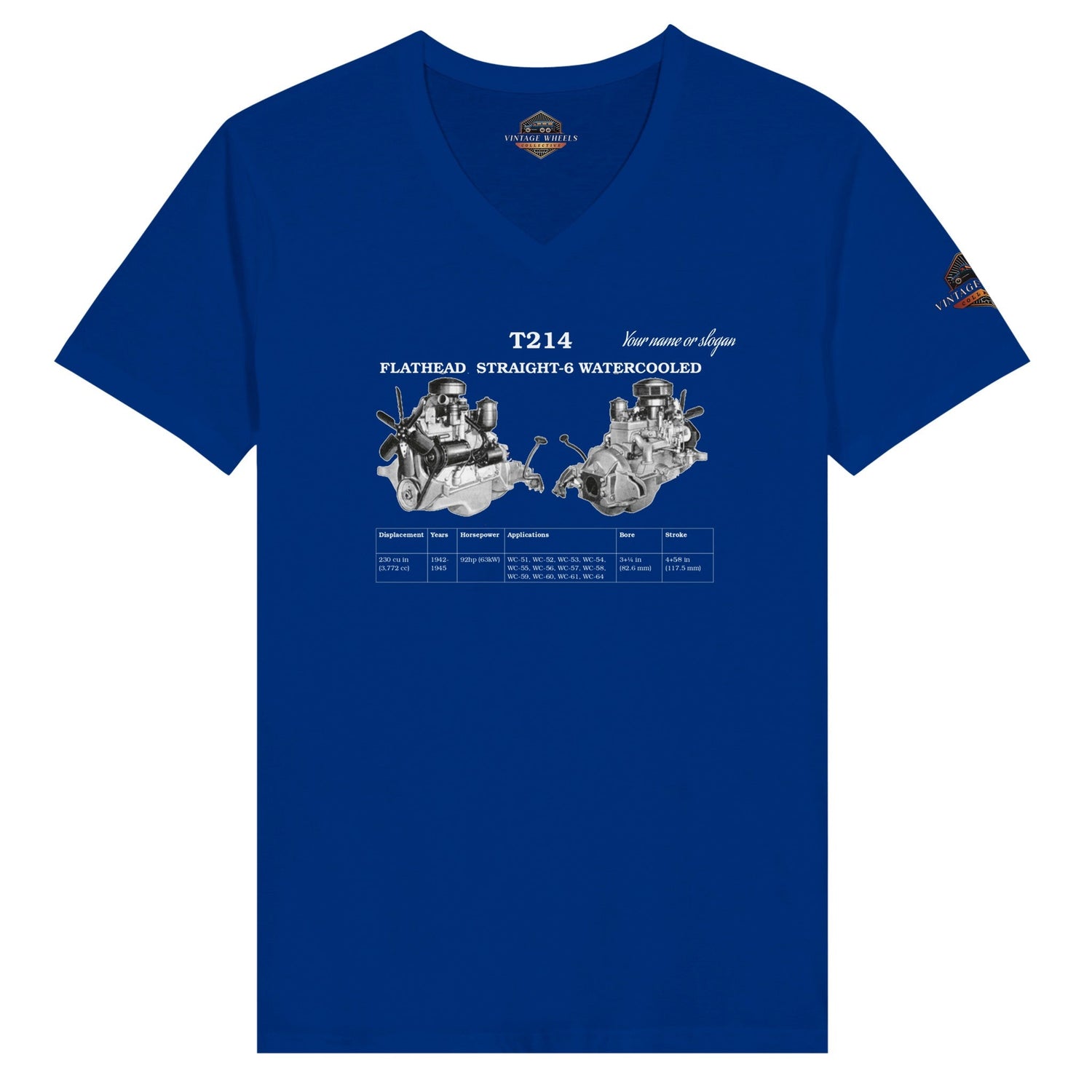 Classic Car Apparel - T-Shirts - for Men and Women by Vintage Wheels Collective