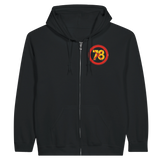No Code 78 Zip Hoodie – Simple. Bold. Unstoppable